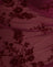 Botanical Flock Flower Maroon