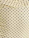 Butter Yellow with Micro Polka Dots