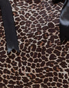 Rar Leopard Sandstorm Print with Black Bows