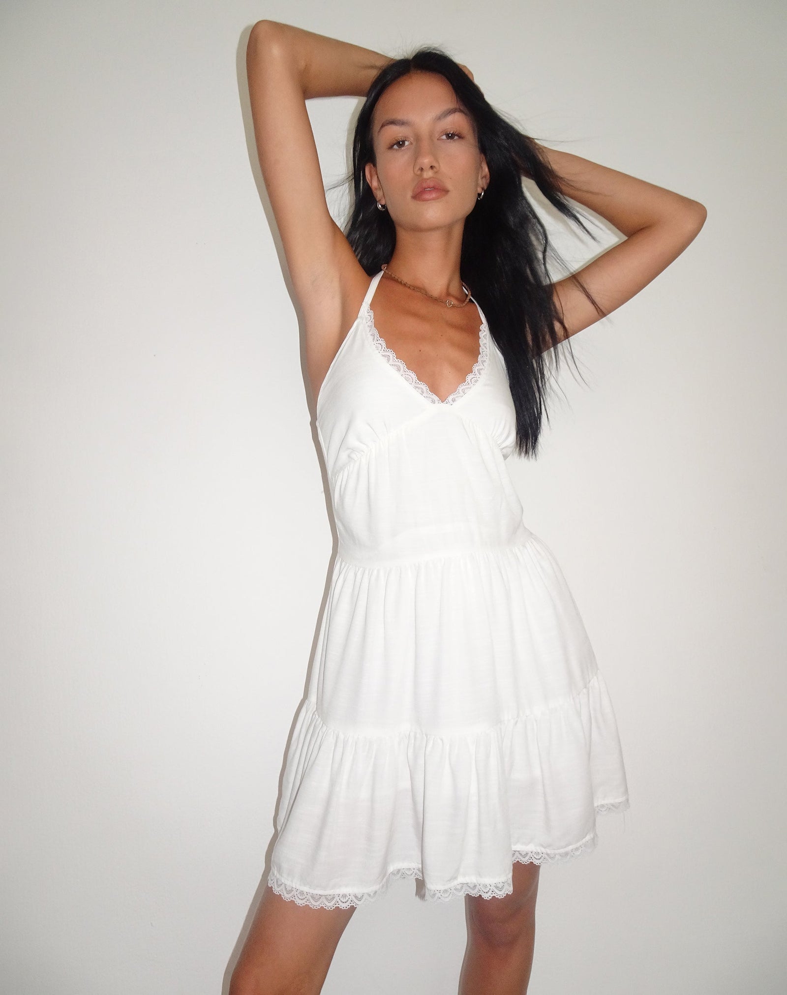 Off White Mini Dress Londyn motelrocks-com-us