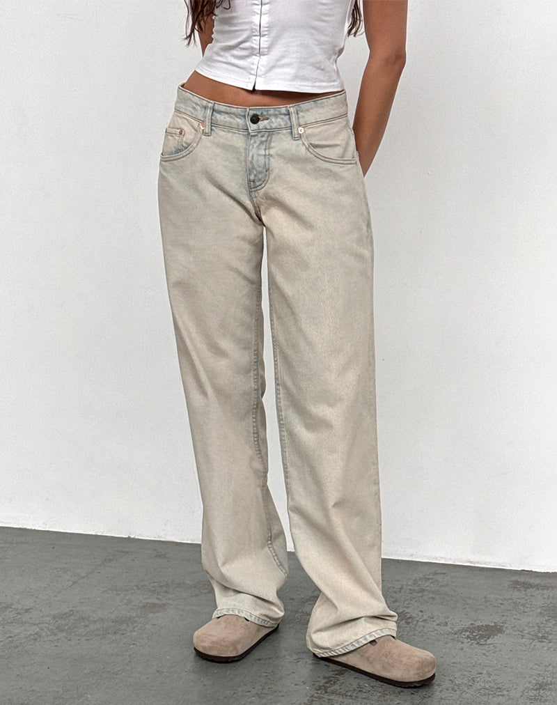 Arctic Blue Low Rise Jeans | Parallel – motelrocks-com-us