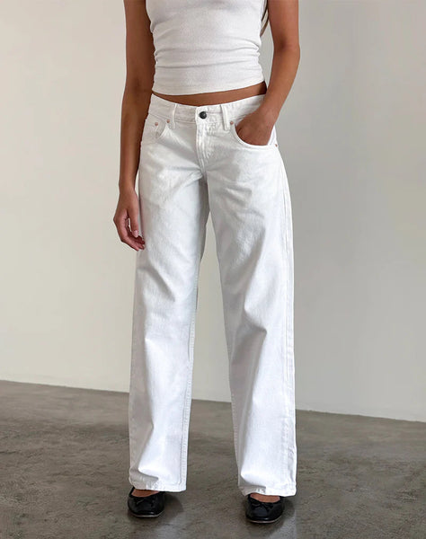 【PORTERNA】Need Low Straight Jeans classic-low-rise-denim-light-