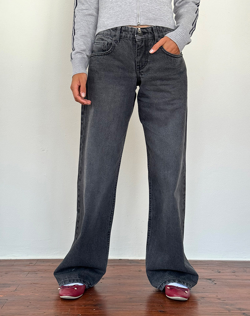 Deep Pocket Wide Leg Jean in Raw Indigo – KALLMEYER