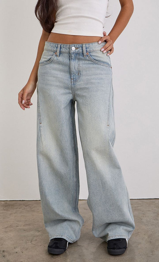 Low Slung Seamed Roomy