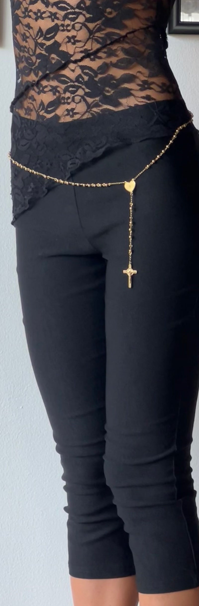 Black Stretch Cropped Capri Trousers | Asla – motelrocks-com-us