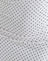 White with Black Micro Polka Dot