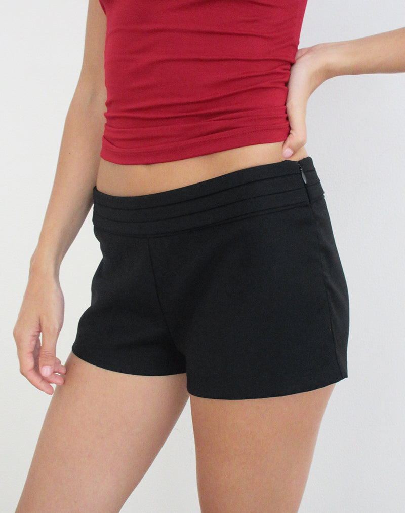 Image of Lutara Short in Tailoring Black