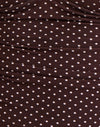 Micro Polka Brown
