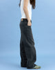 Image of Low Rise Parallel Jeans in Washed Black Grey