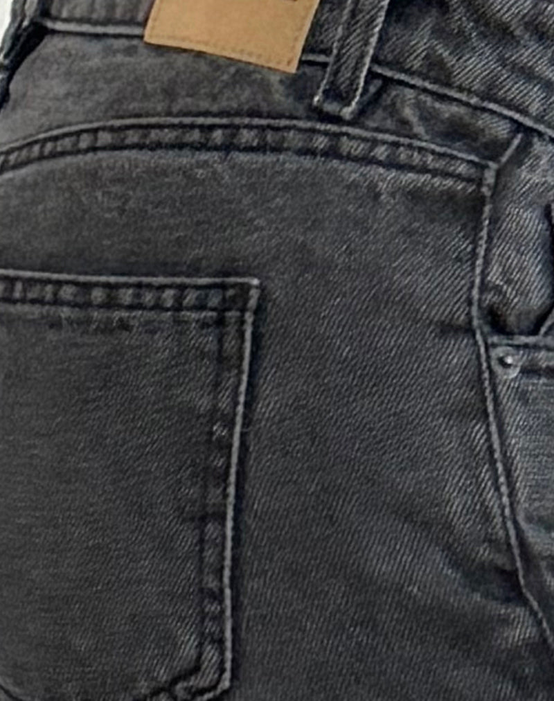 【in a row】Patch Gray Wide Denim Pacsun Jordyn Gray Low Rise Straight Leg Jeans | PacSun