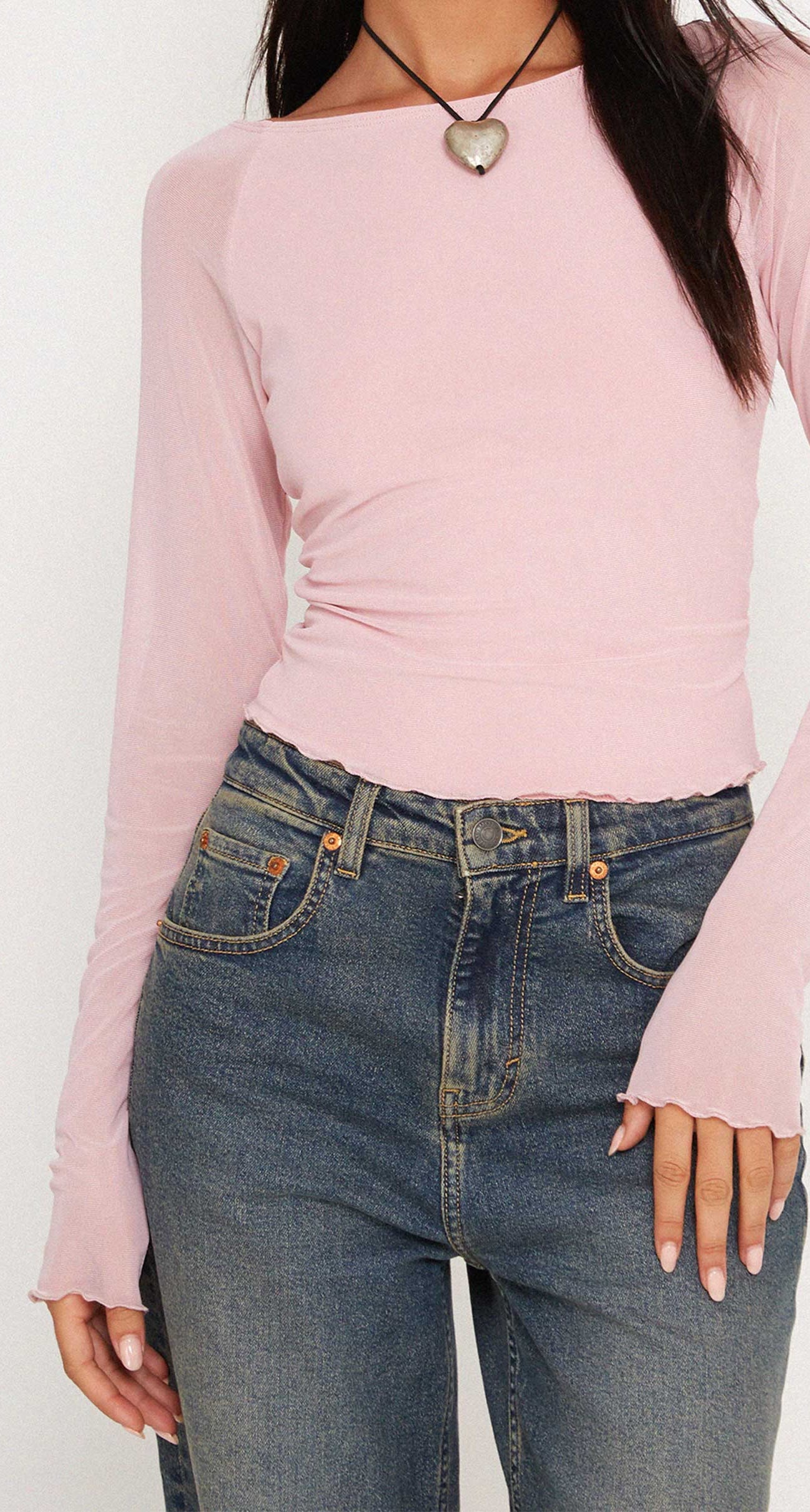 Sadira Mesh Top Pink