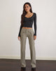 Image of Maite Pocket Trouser in Tailoring Taupe