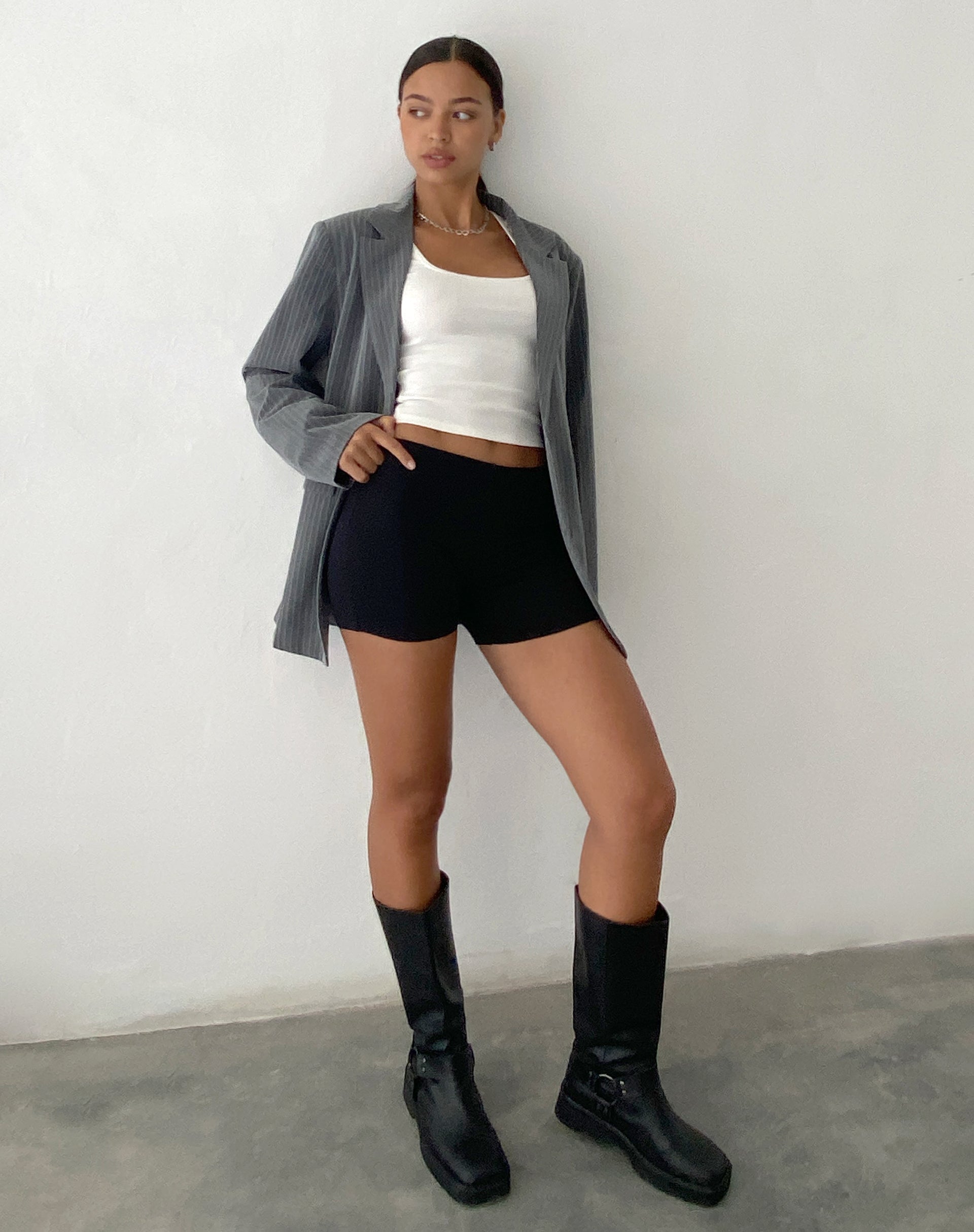 あ　　masu 25ss WARP BLAZER GRAY 48 MASU(エムエーエスユー)のWARP BLAZER GRAYの通販｜PALETTE art