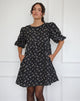 Image of Marate Midi Dress in Floral Land Black