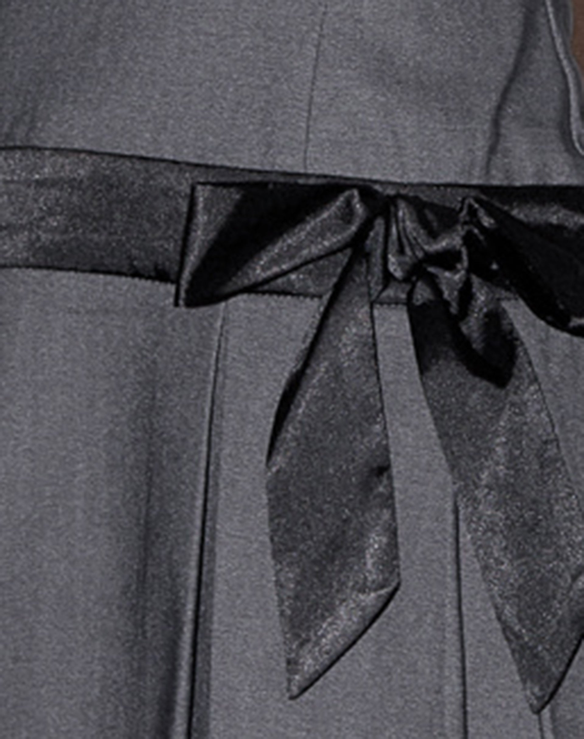 Grey Tailoring Pleated Mini Dress