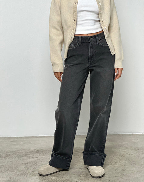 韓国発!【BLACKUP】 Rioz Washing Straight Denim Pants 15oz Rinsed Black Selvedge Denim - Full Straight Fit – Blue