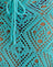 Crochet Knit Aqua Sky