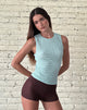 Image of Mohala Top in Bubble Knit Light Blue