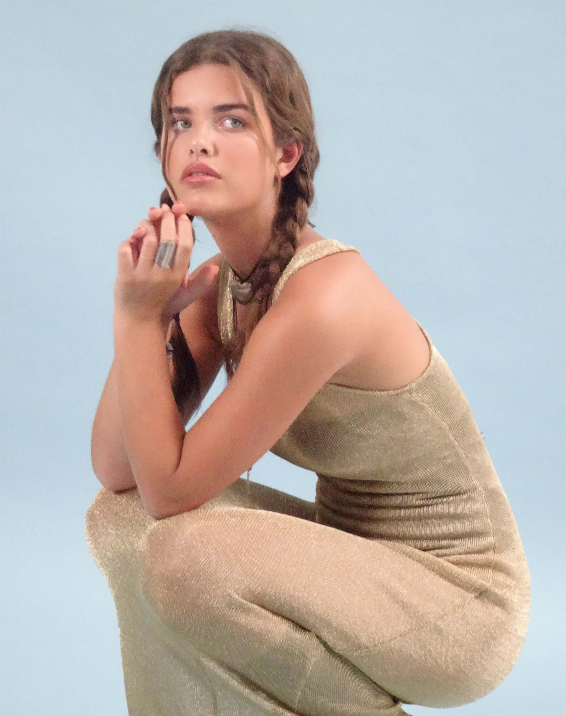 Chain Knit Gold Maxi Dress | Morticia – motelrocks-com-us