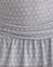Grey with Micro White Polka