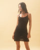 Image of Chiara Knitted Midi Dress in Black