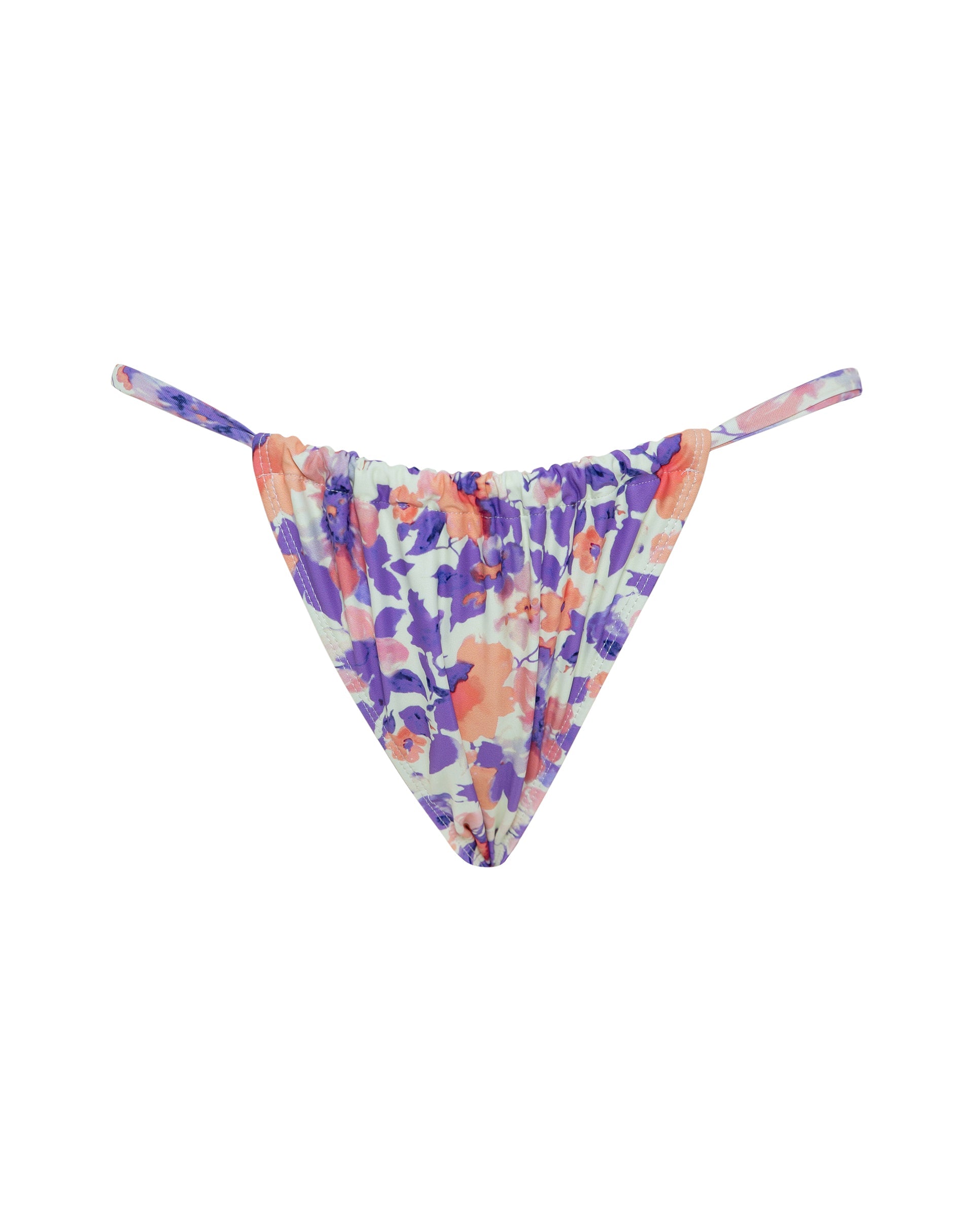 Multi Bright Floral Bikini Bottom | Nakeela – motelrocks-com-us