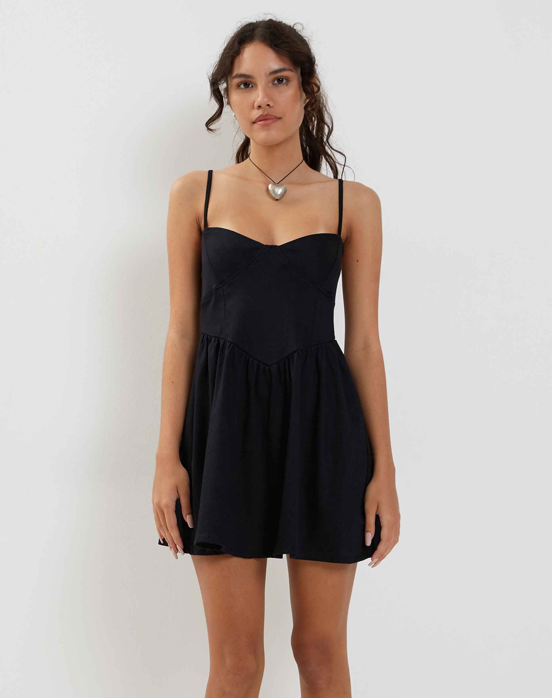 Black Mini Dress | Nanisa – motelrocks-com-us