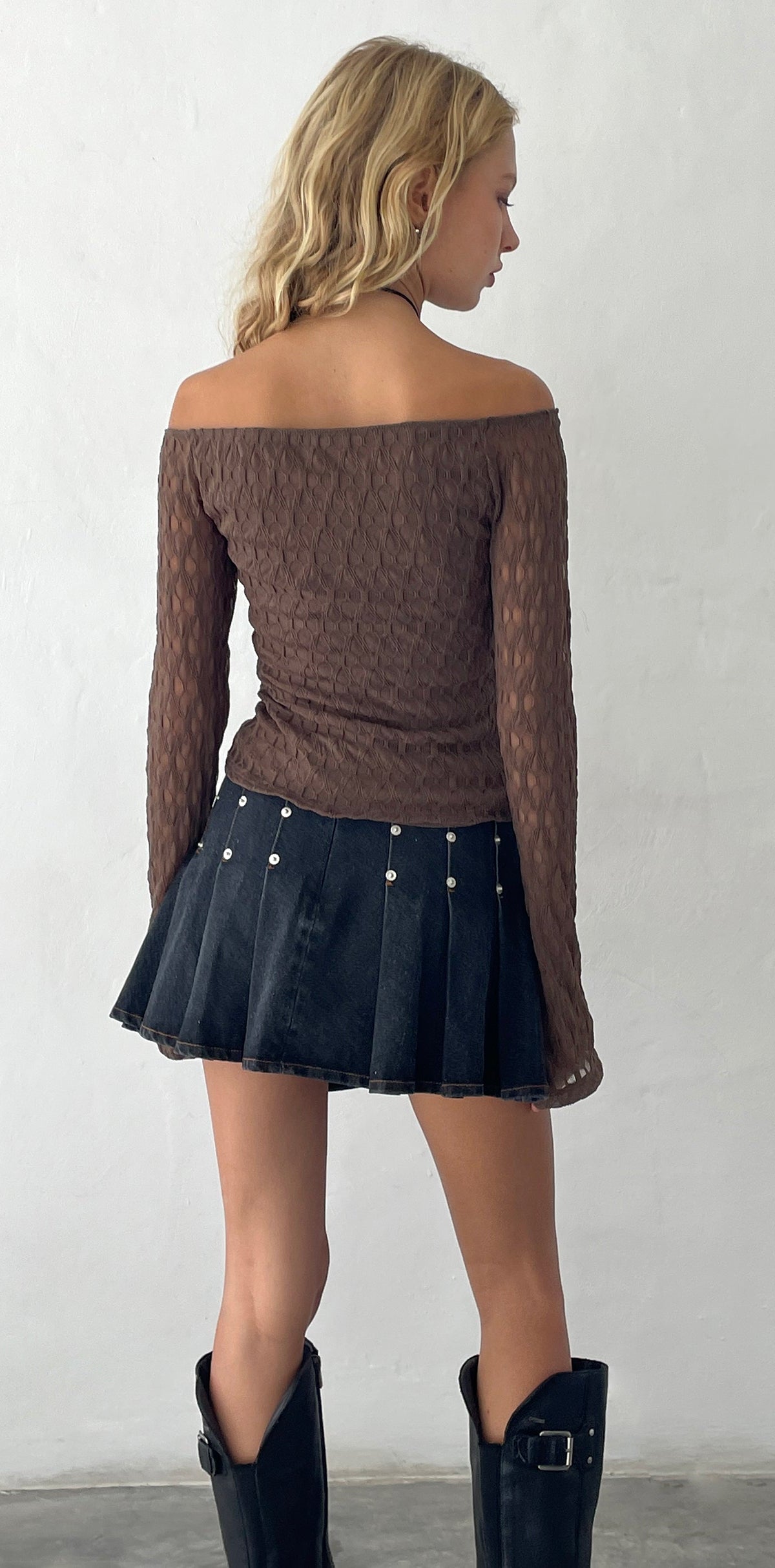 Willow Pocketed Super Soft Layering Knit- Mocha