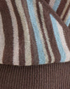 Knit Stripe Brown