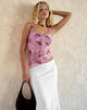 Image of Noya Top in Mesh Animal Lily Mauve