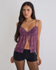 Image of Nukara Butterfly Top in Regal Paisley Purple