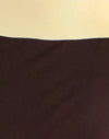 Rayon Jersey Bitter Chocolate and Lemon Yellow
