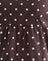 Brown with Medium Polka White
