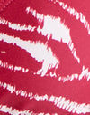 Zebra Red with Beads