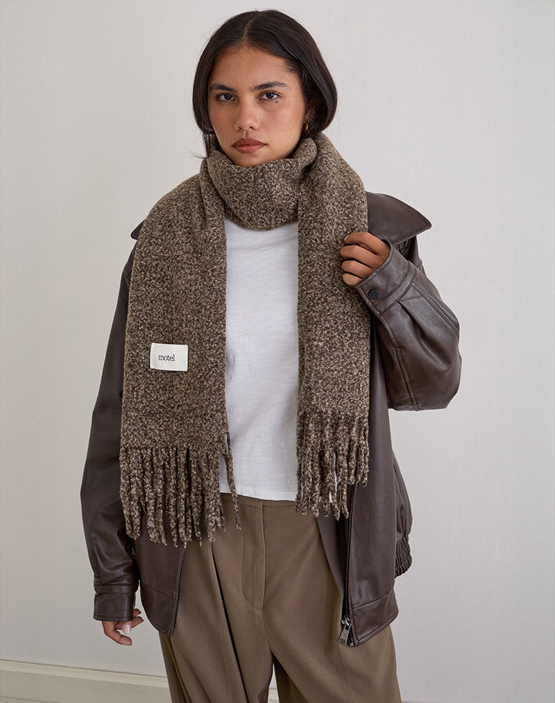 Image of Rajuta Scarf in Brown