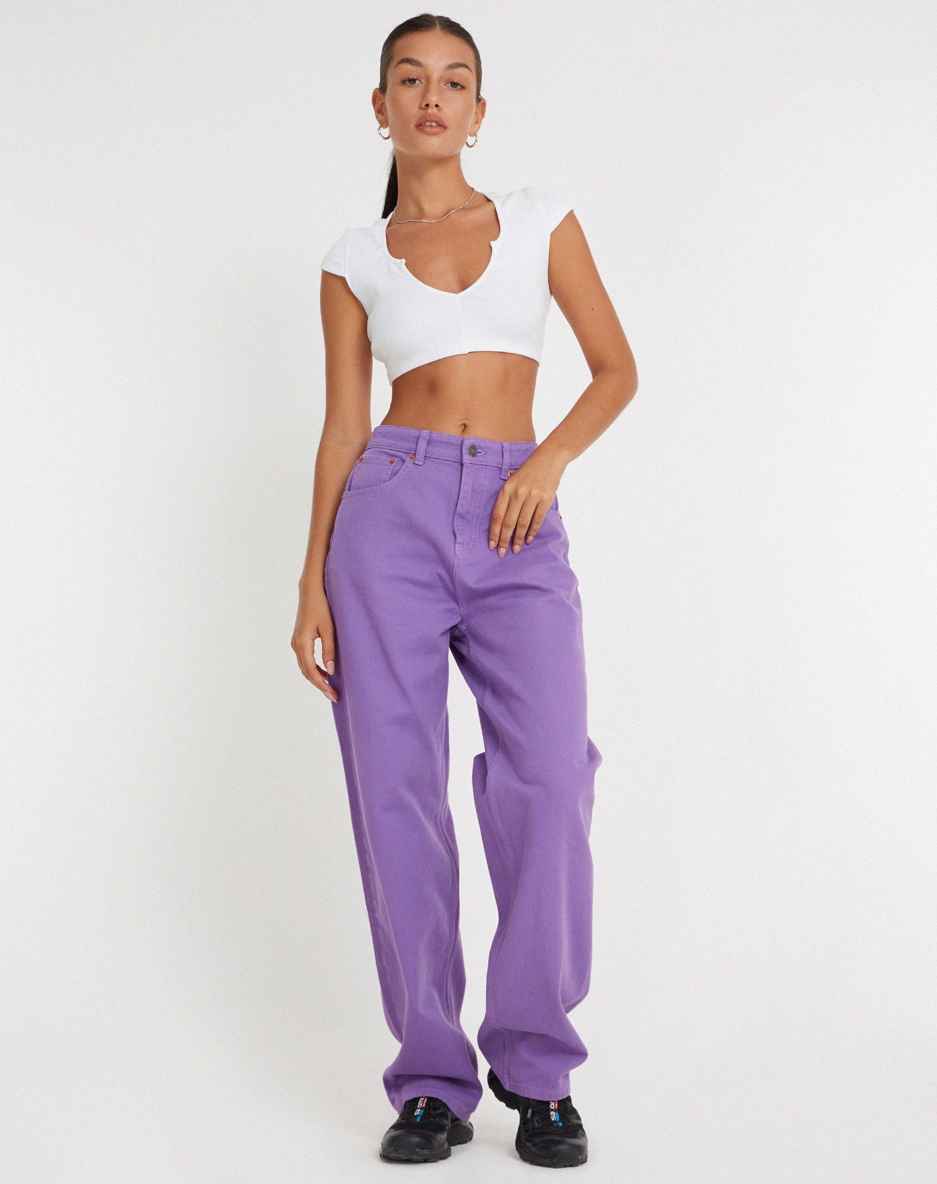 Parallel Jeans in Purple