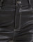 PU Black with White Stitching