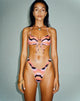 image of Farida Bikini Bottom in Abstract Art Pink