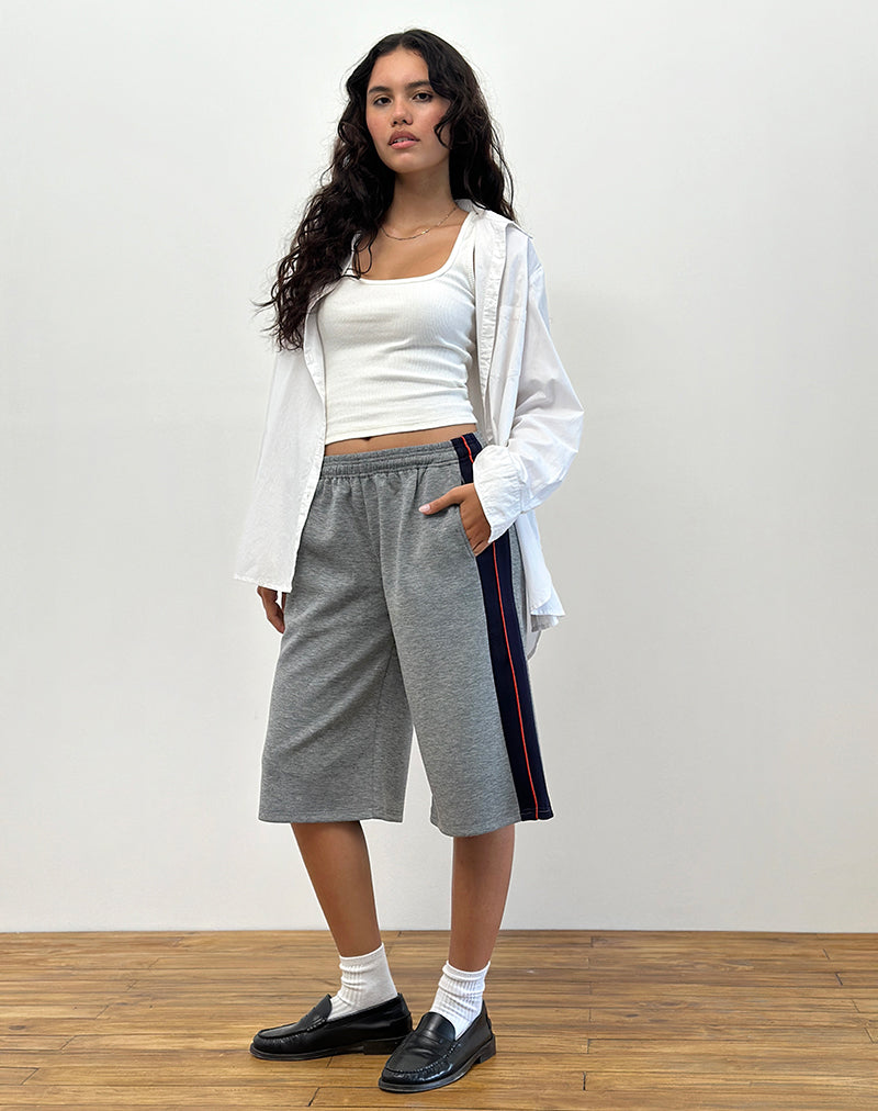 CLUBHAUS Short Trousers Gray Stripe Lサイズ Grey Side Stripe Short | Ridley – motelrocks-com-us