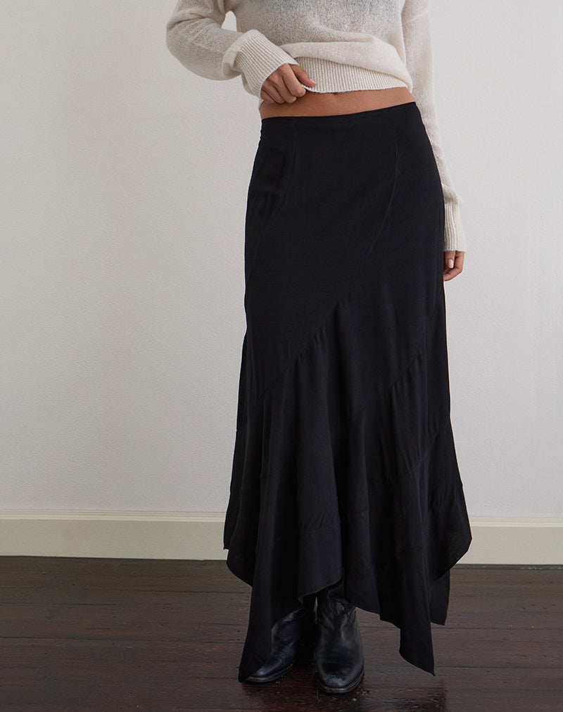 Image of Rombe Maxi Skirt in Black