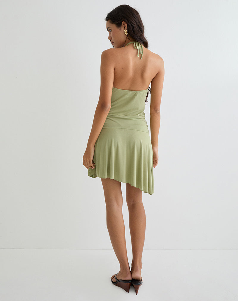 saira halter dress Women's Saira Halter Dress in Pink