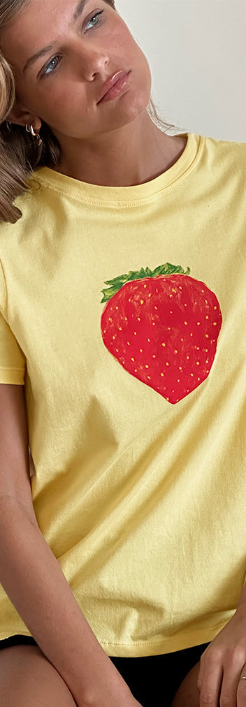 Prism X Large Lemonade Pink Strawberry Tee main image 1