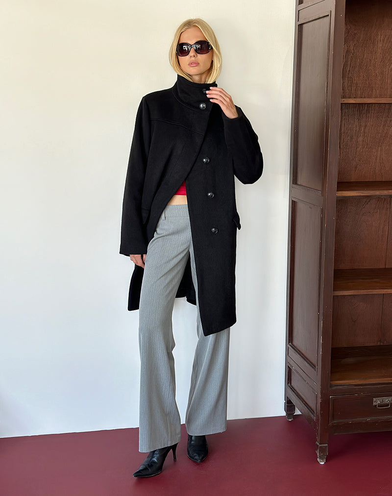 Image of Ponirah Trouser in Tailoring Pinstripe Grey