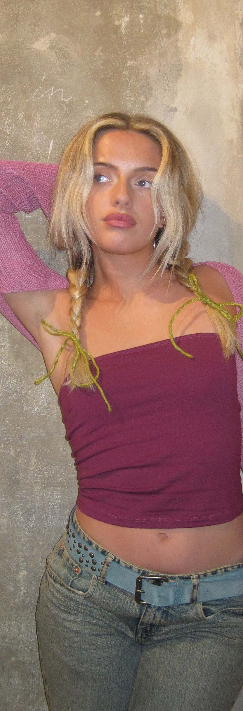 Berry Bandeau Top Shae