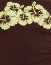 Bitter Chocolate Yellow Hibiscus