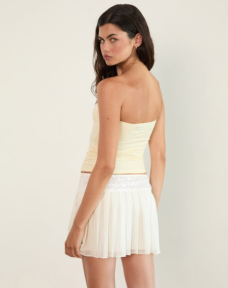 Image of Shaelo Bandeau Top in Buttermilk