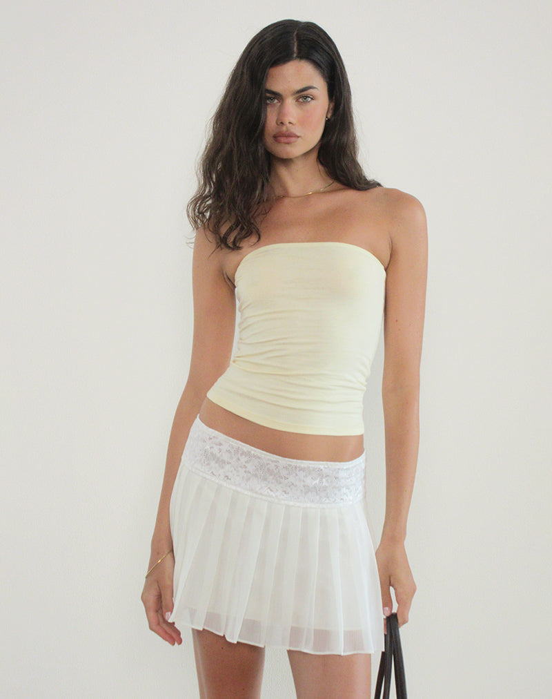 Image of Shaelo Bandeau Top in Buttermilk