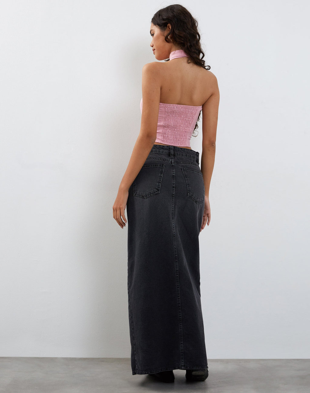SHALOE TOP AND SCARF SET FLAMINGO PINK