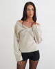Image of Sikuna Bow Jumper in Oat
