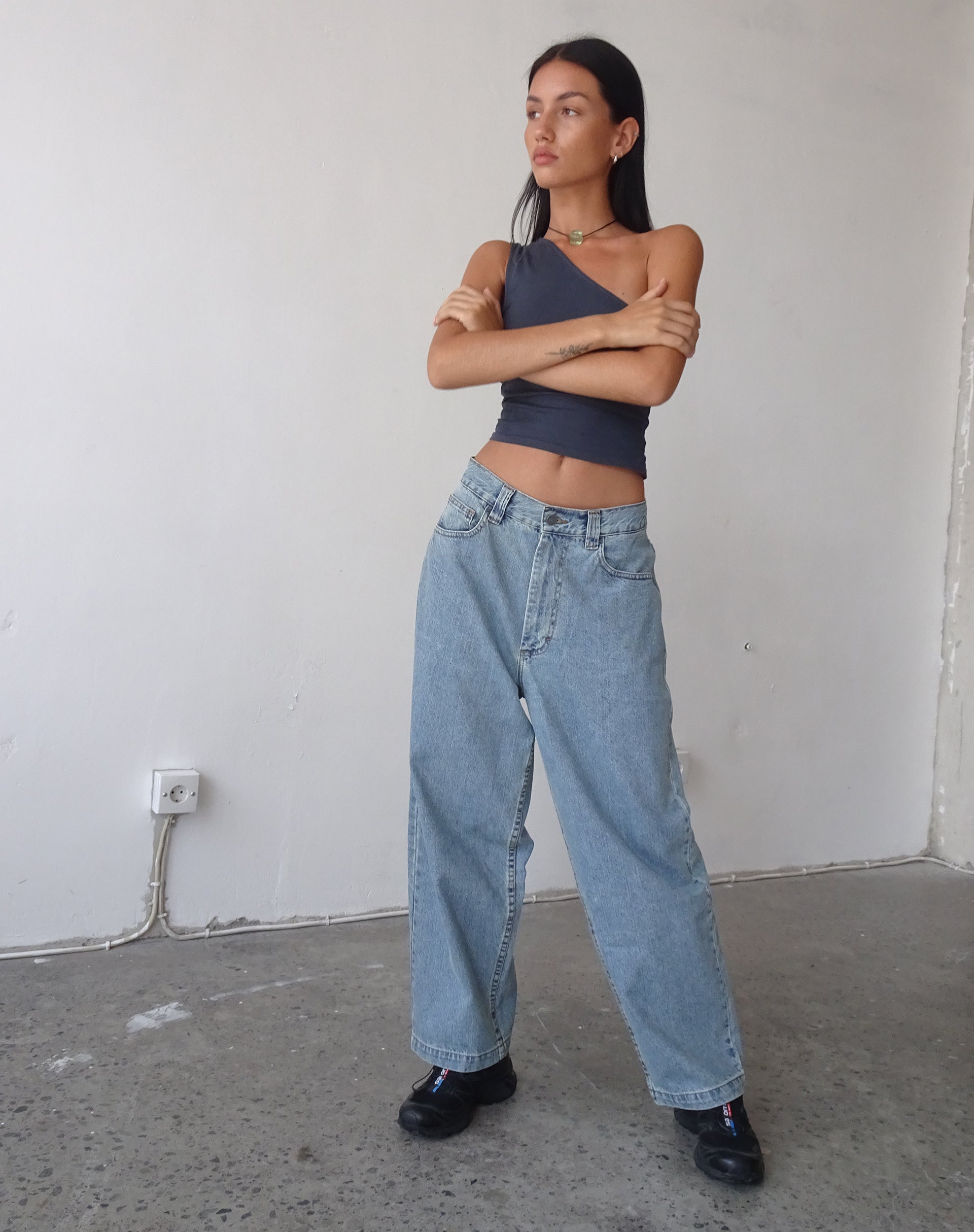 Baggy skater sale girl jeans